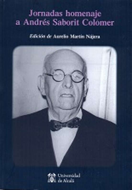 Jornadas Homenaje A Andrés Saborit Colomer