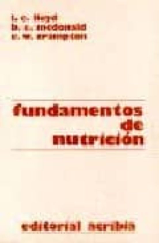 Fundamentos De Nutrición