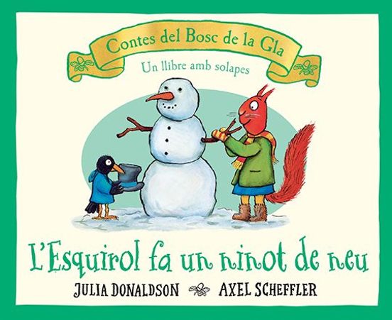 L'esquirol Fa Un Ninot De Neu