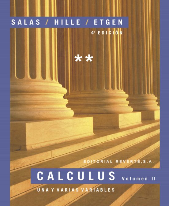 Calculus : Una y Varias Variables