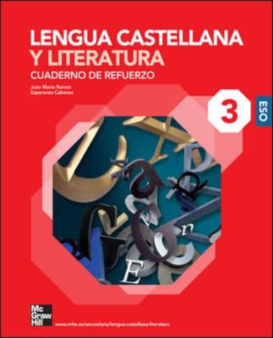 Cuaderno Lengua y Literatura. 3º ESO