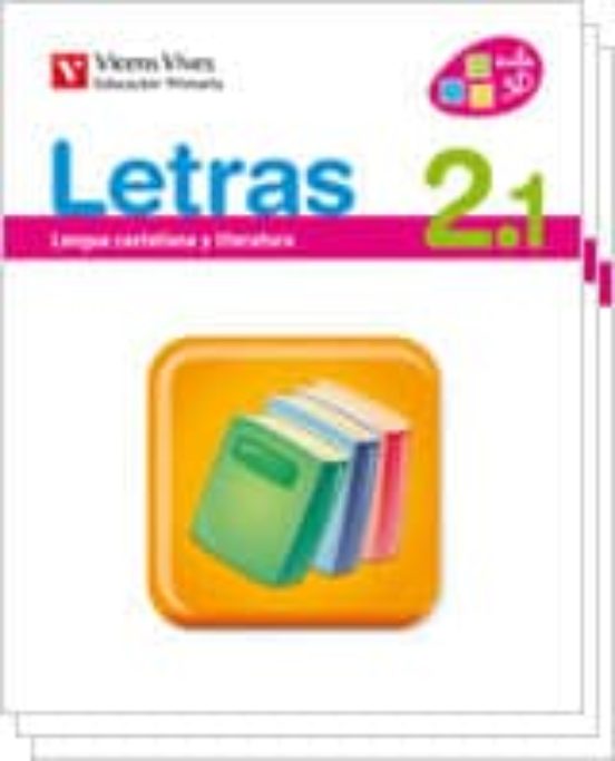 Letras 2 Libro 1 2 y 3 Segundo de Primaria