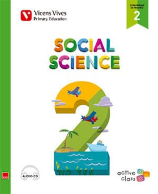 Social Science 2. Comunidad de Madrid. Book + Cd. 2º Ed