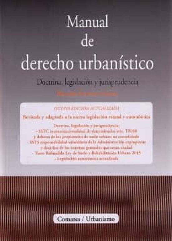 Manual De Derecho Urbanístico