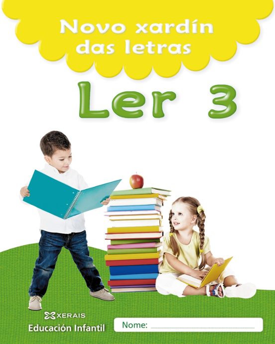 Novo Xardín das Letras Ler 3 Educacion Infantil 5 Años Galicia Gallego