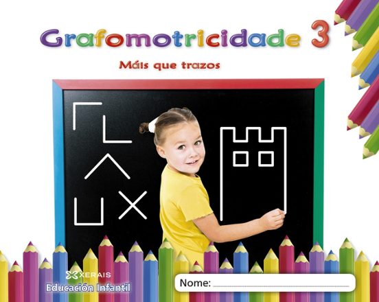 Máis Que Trazos. Grafomotricidade 3 Galicia