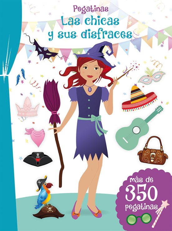 Las Chicas Y Sus Disfraces: Pegatinas