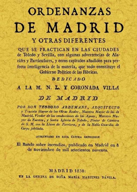 Ordenanzas De Madrid