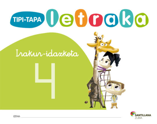 Lectoescrit Irakur-idazketa Koadernoak 4 Ed12