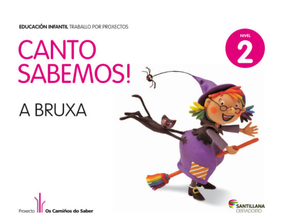 Nivel 2 A Bruxa Canto Sabemos Ed 2013 Gallego Infantil