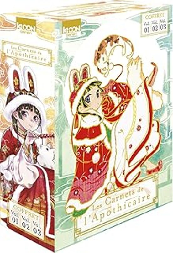 Les Carnets De L Apothicaire: Coffret Vol. 01 Vol. 02 Vol. 03