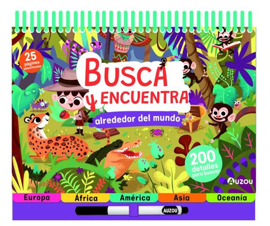 Espiral. Busca y encuentra alrededor del mundo