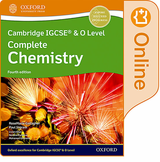 NEW Cambridge IGCSE&O Level Complete Chemistry: Enhanced Online Student Book