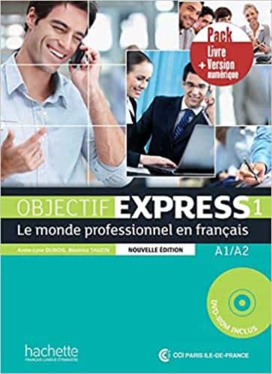 Objectif Express 1 Pack Livre + V Numerique A1/a2
