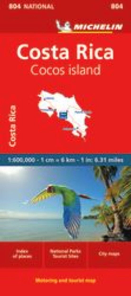Mapa National Costa Rica 2000