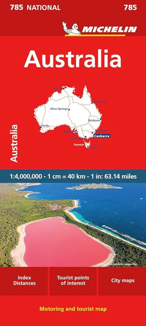 Mapa National Australia 2024