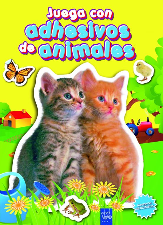 Juega Con Adhesivos De Animales