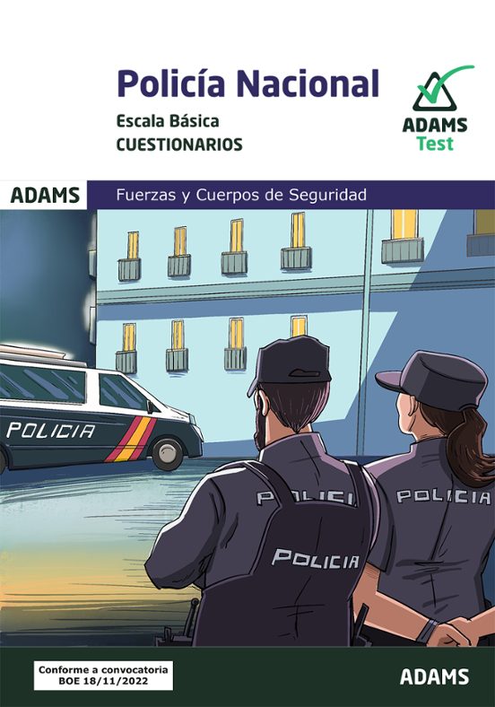 Cuestionarios Policia Nacional. Escala Basica Del Cuerpo Nacional De P