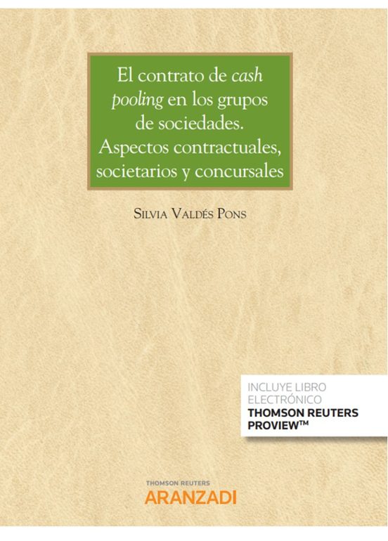 El Contrato De Cash Pooling En Los Grupos De Sociedades. Aspectos Cont