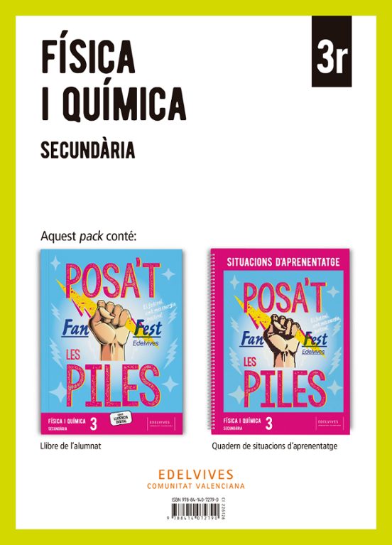 Física i Química 3 Secundària. Llibre de L Alumnat + Quadern