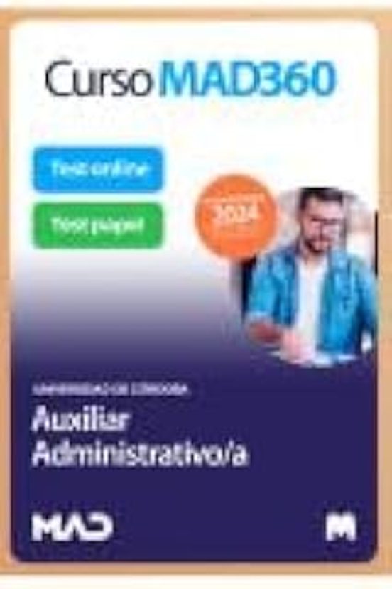 Paquete Ahorro Y Curso Mad360. Escala Auxiliar Administrativa De La Un