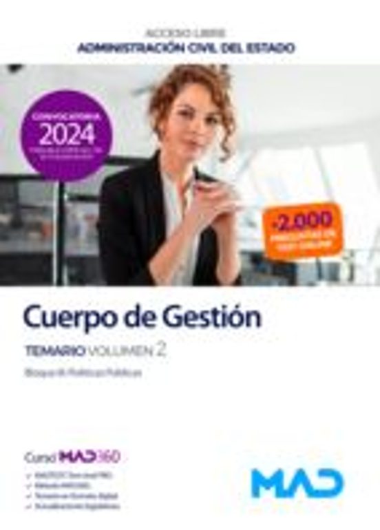 Cuerpo De Gestión De La Administración Civil . Temario V