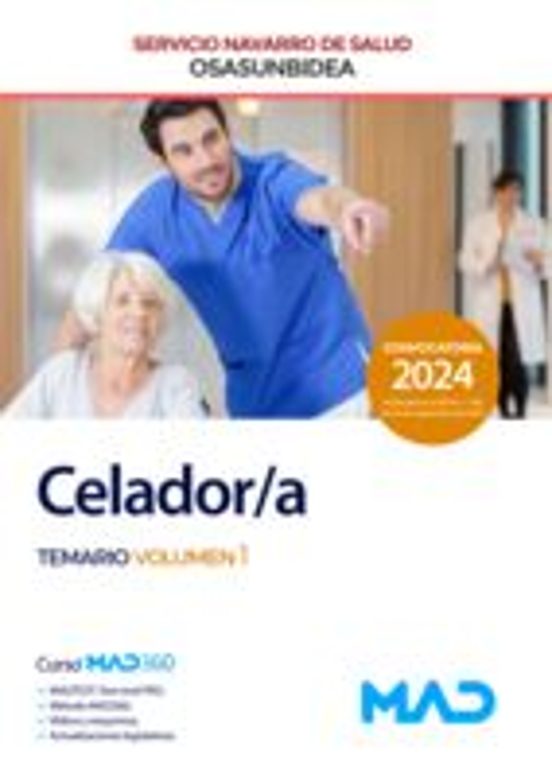 Celador/a Del Servicio Navarro De Salud . Temario Vol. 1
