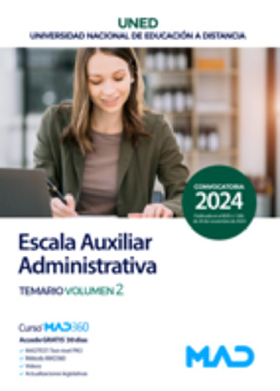 Escala Auxiliar Administrativa De La Universidad Nacional De Educacion