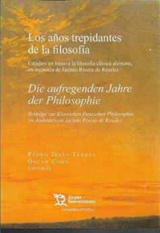 Años Trepidantes De La Filosofia