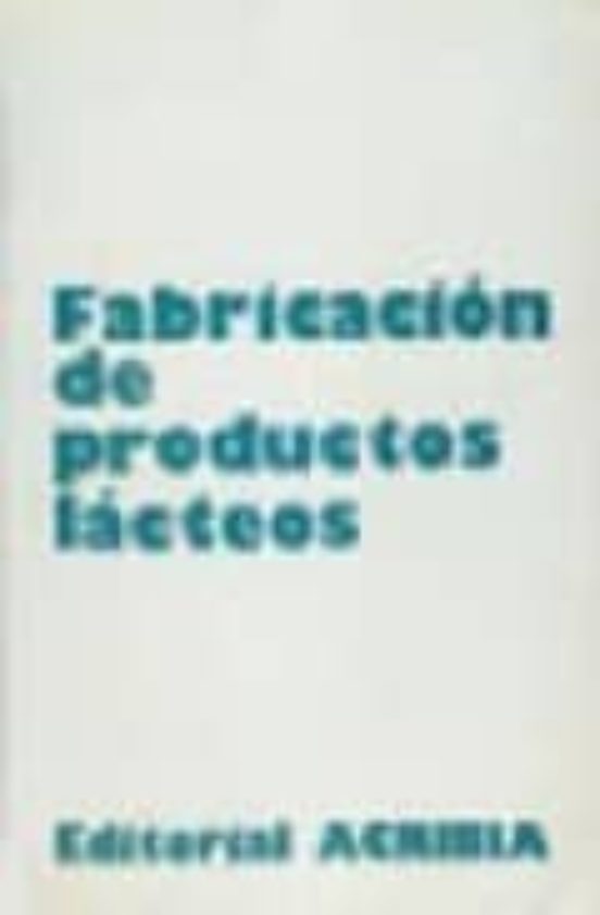 Fabricación De Productos Lácteos