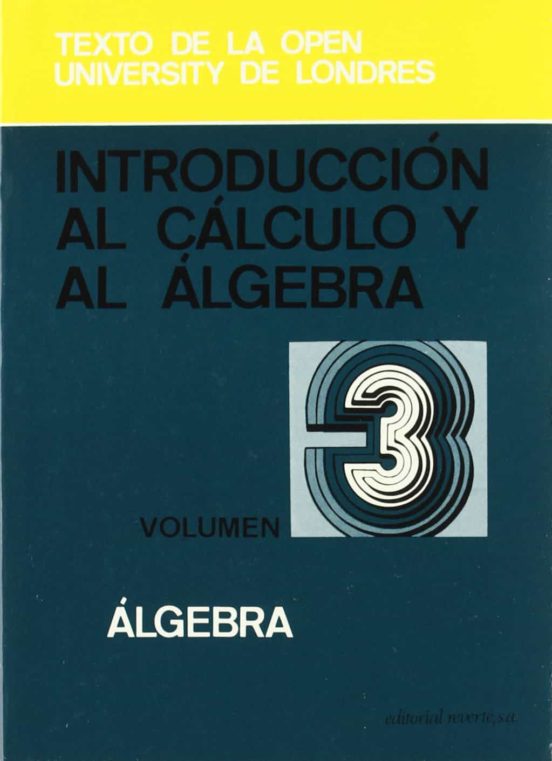 Algebra Volumen i i i