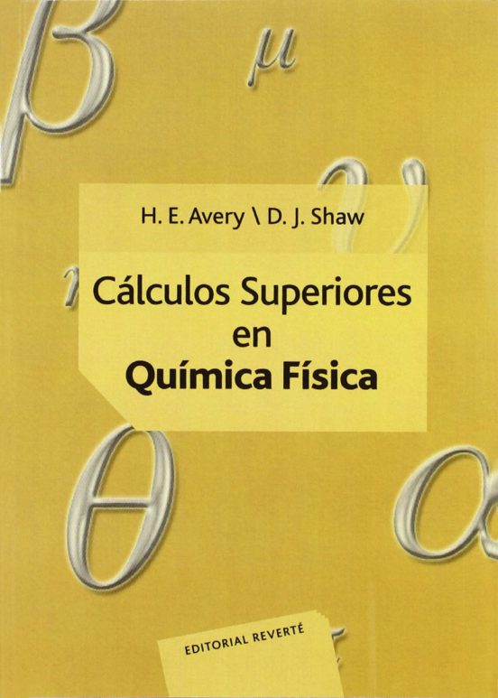 Cálculos Superiores En Química Física