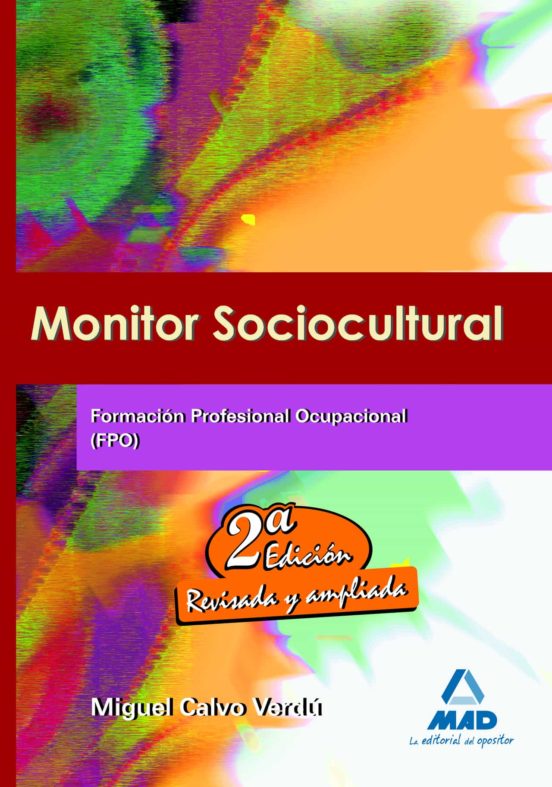 Monitor Sociocultural. Formación Profesional Ocupacional