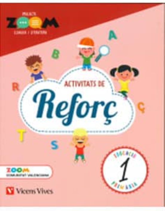 Llengua 1º Educacion Primaria Quadern Reforç Projecte Zoom Ed 2018 Va