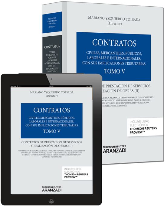 Contratos V. Contratos de Prestación de Servicios y Realización de Obr