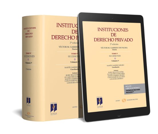Instituciones de Derecho Privado Tomo V. Volumen 3º. Sucesiones