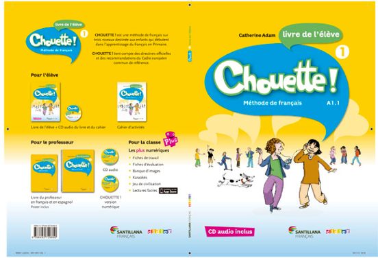 Chouette 1 Livre Eleve + Cd