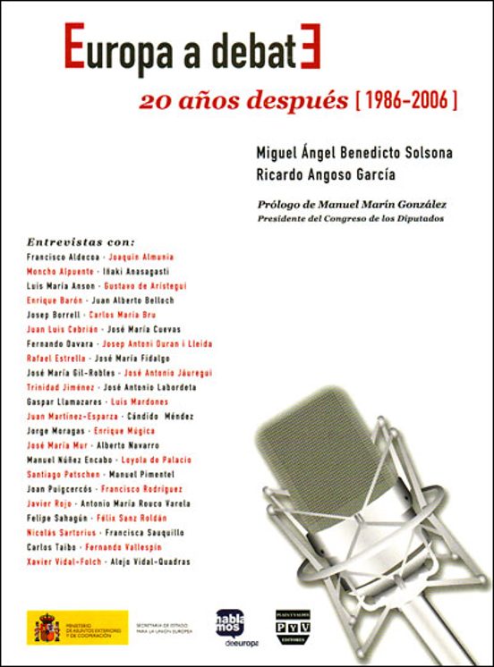 Europa A Debate: 20 Años Despues