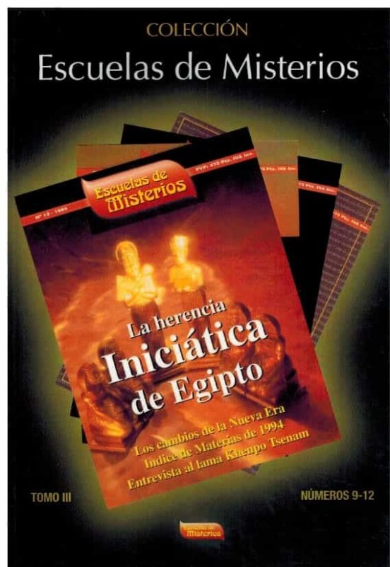 Escuelas De Misterios. Tomo Iii