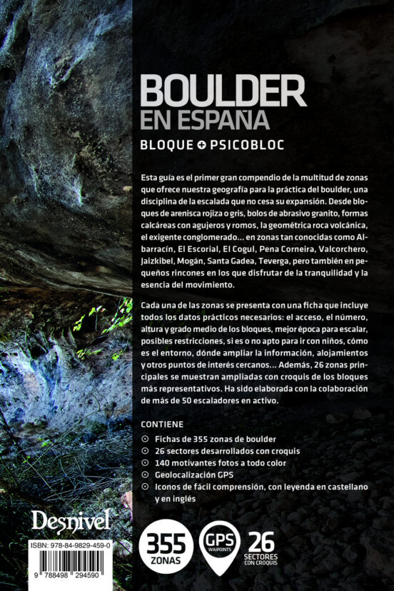 Boulder en España: 355 Zonas de Bloque y Psicobloc