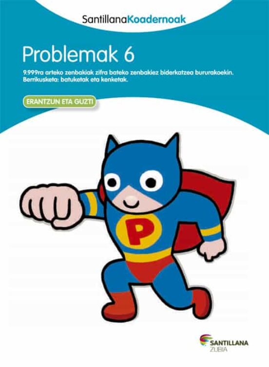 Koadernoa 6 Problemak Euskara Ed13