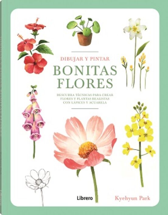Dibujar Y Pintar Bonitas Flores