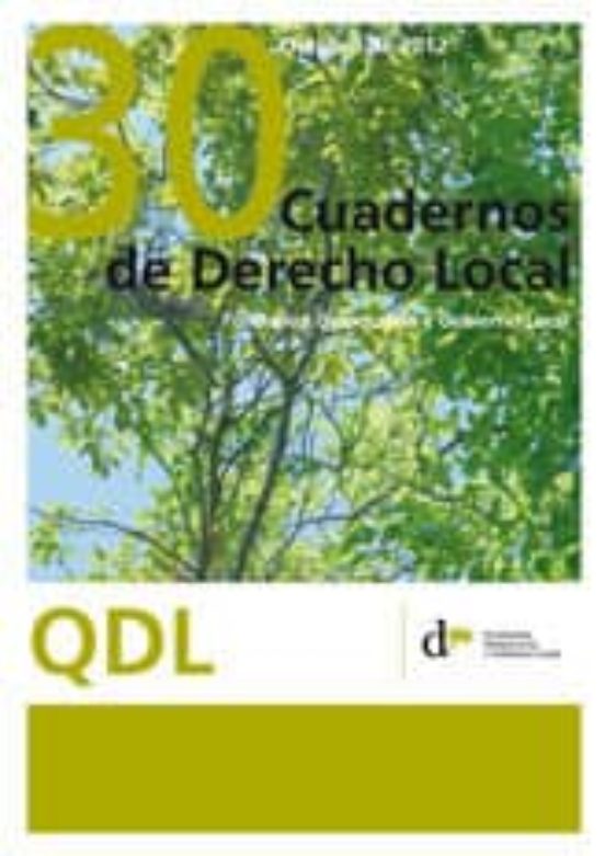 Cuadernos De Derecho Local 30 Octubre De 2012