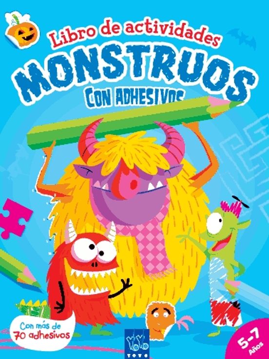 Monstruos 2: Actividades Con Adhesivos
