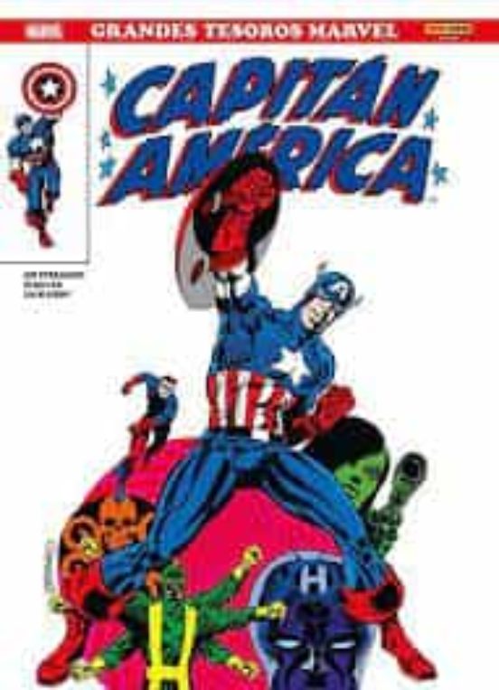 Grandes Tesoros Marvel. Capitan America De Jim Steranko