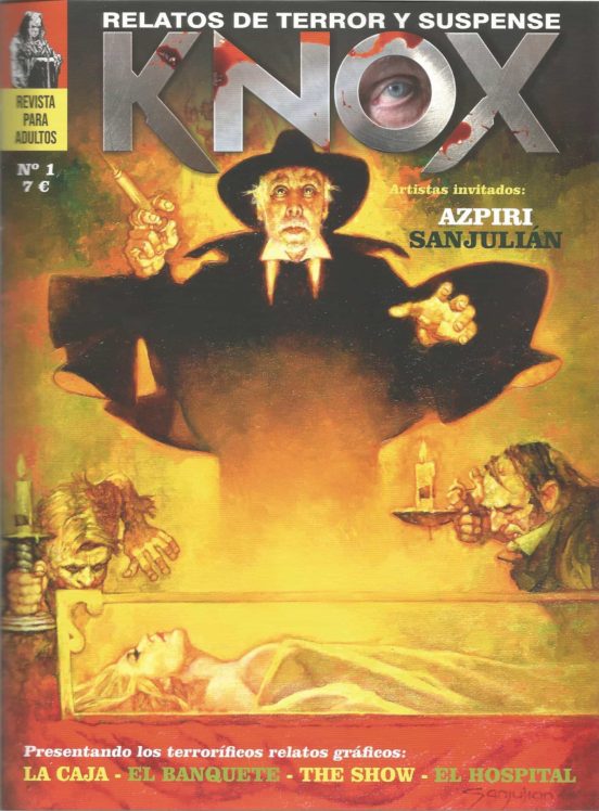 Revista Knox Nº1. Relatos De Terror Y Suspense