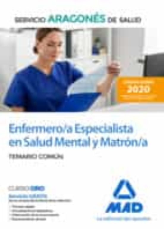 Enfermero/a Especialista En Salud Mental Y Matrón/a Del Servicio Aragonés De Salud . Temario Común