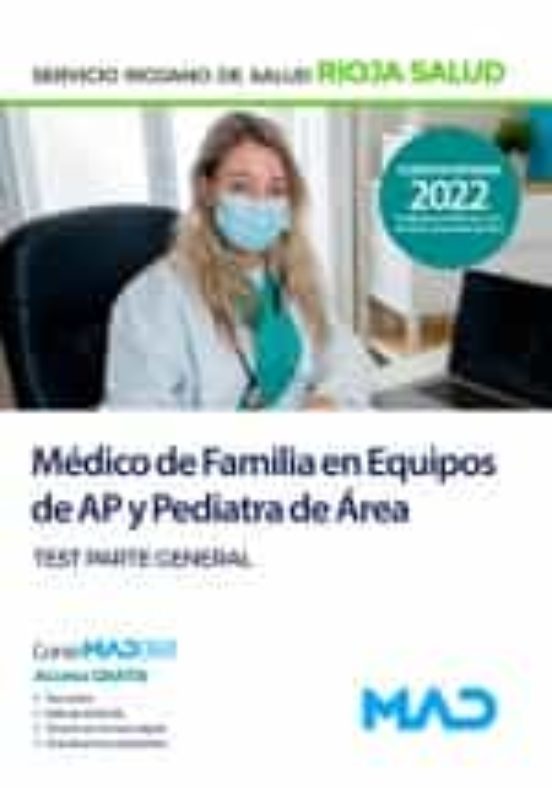 Médico De Familia En Equipos De Atención Primaria Y Pediatra De Área Del Servicio Riojano De Salud