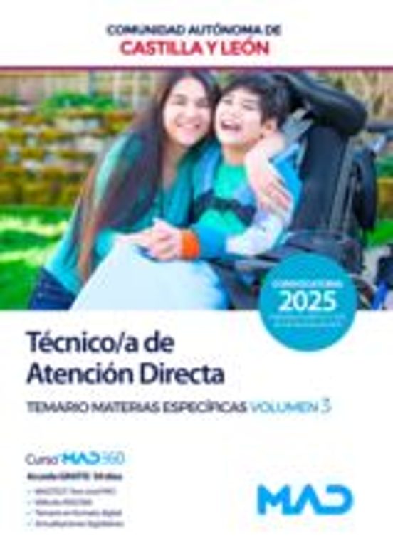 Técnico/a De Atención Directa De La Comunidad Autónoma De Castilla Y L