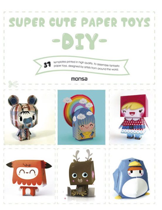 Super Cute Paper Toys Diy